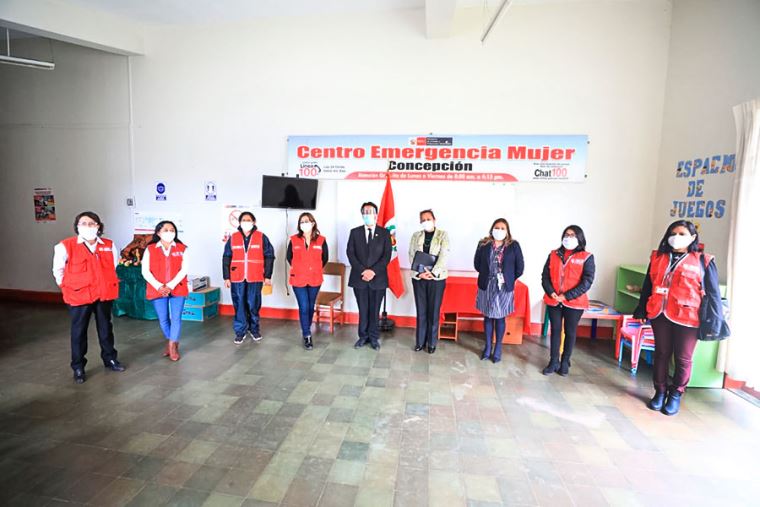 Mimp verifica continuidad de los servicios esenciales para atender a víctimas de violencia en Junín